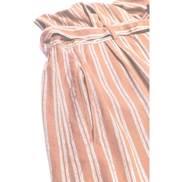 Silk Exchange 100% Silk Washable Silk Striped Romper  Women's Size 24 - Picture 9 of 13